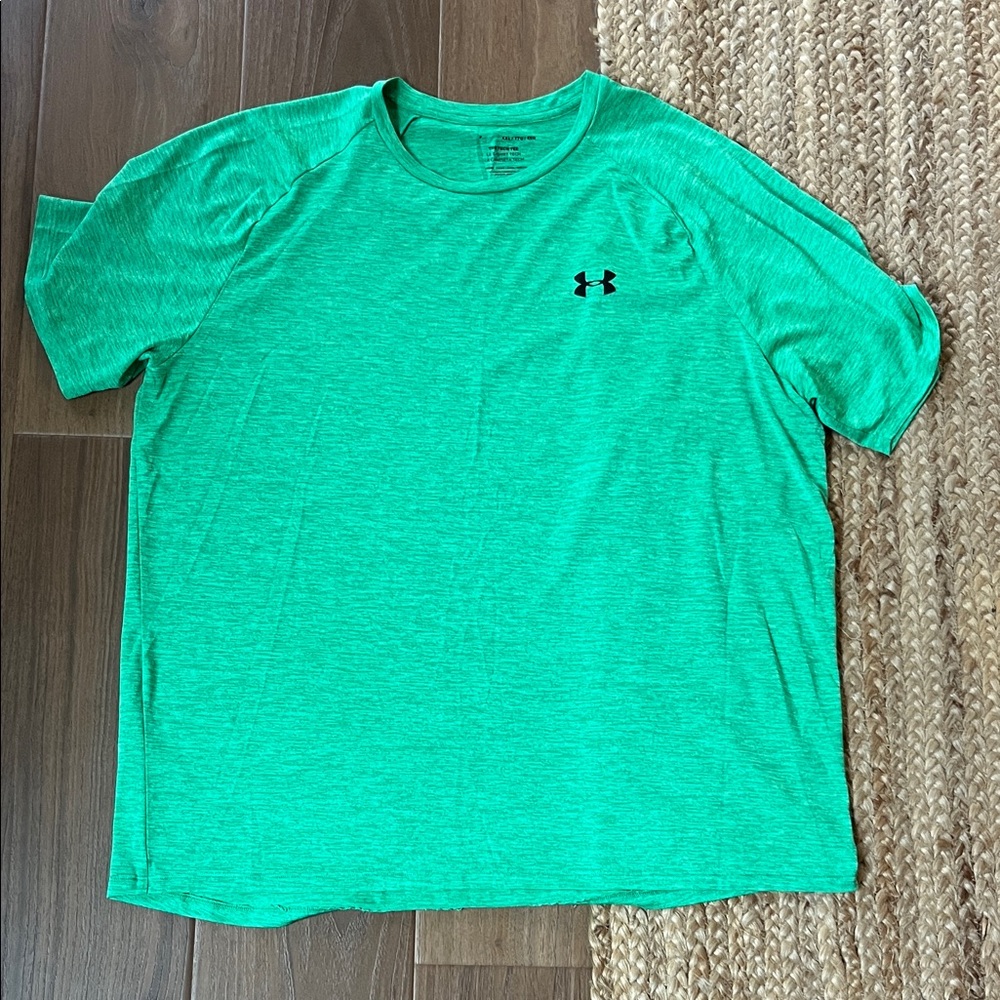 Under Armour Men's Vibrant Green Tee